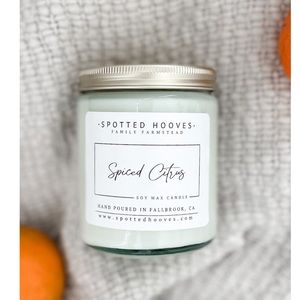 Soy Wax Candle - Spiced Citrus